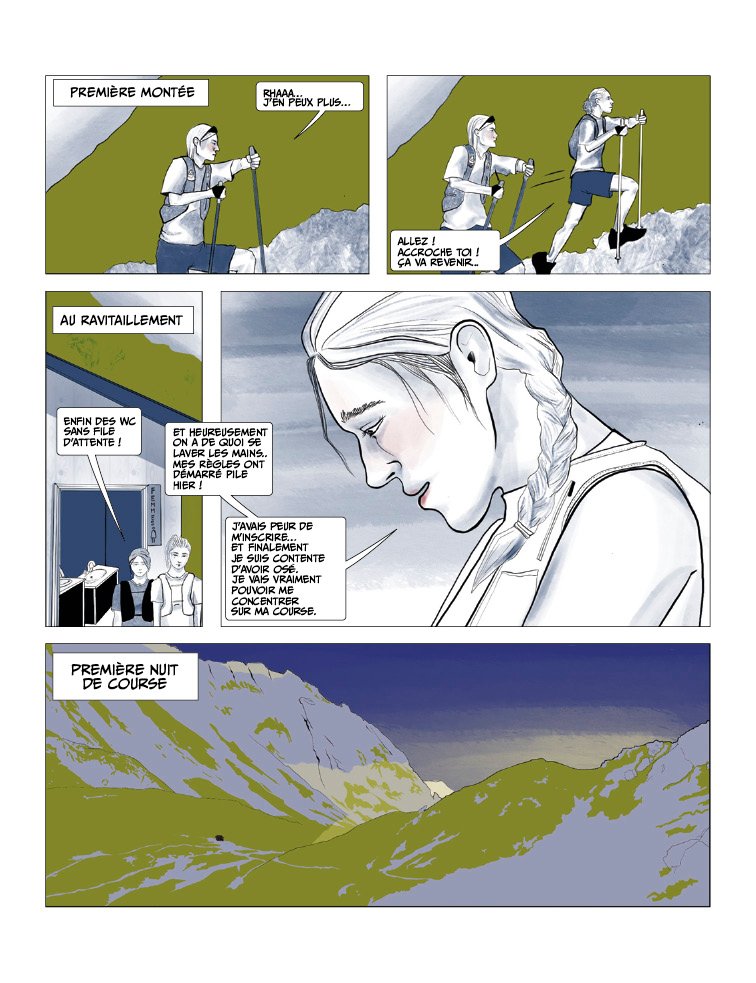 Page de bande-dessinée dans Grand Trail n°1
